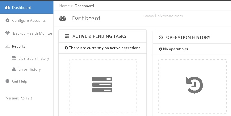 Altaro VM Backup - Dashboard