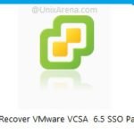 Reset Recover VMware vCSA 6.5 SSO password