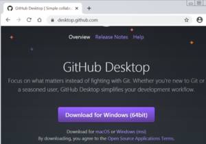 github desktop client