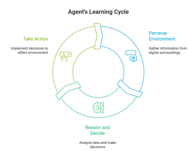 AI agent learning lifecycle